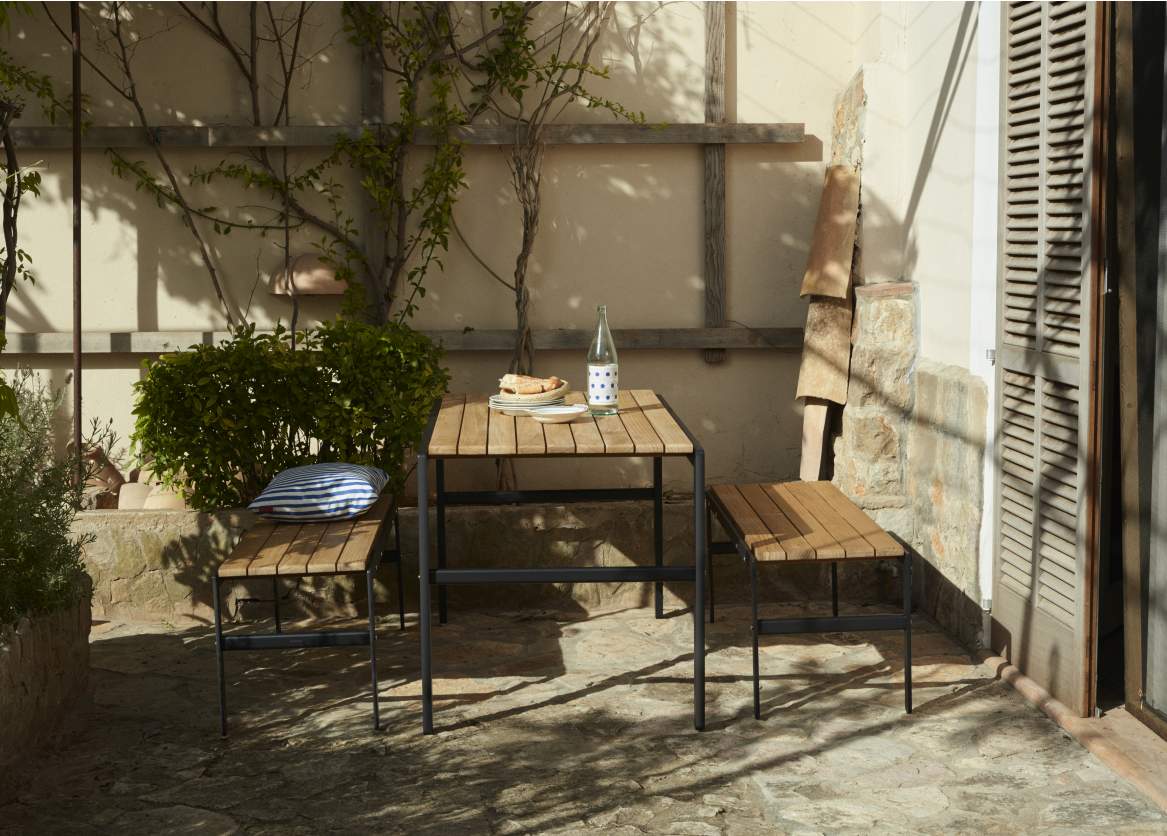 Reform Bench Bench Outdoor Skagerak by Fritz Hansen 
