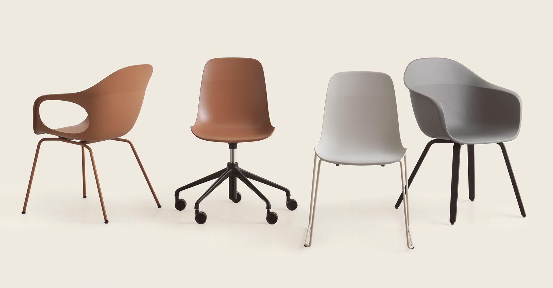 Elephantino chair sled base Kristalia