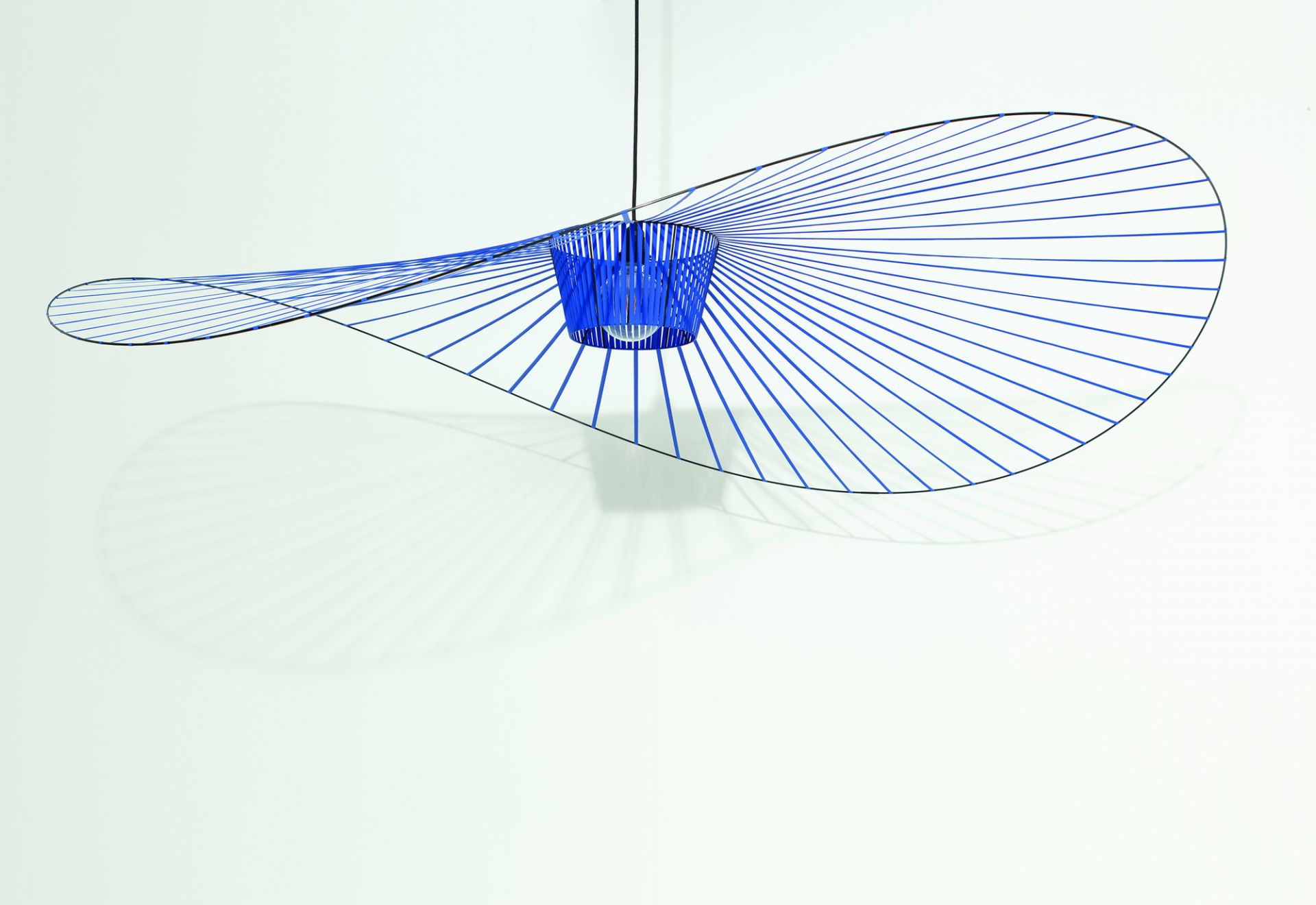 Vertigo Pendant Light Large Cobalt Blue Petite Friture
