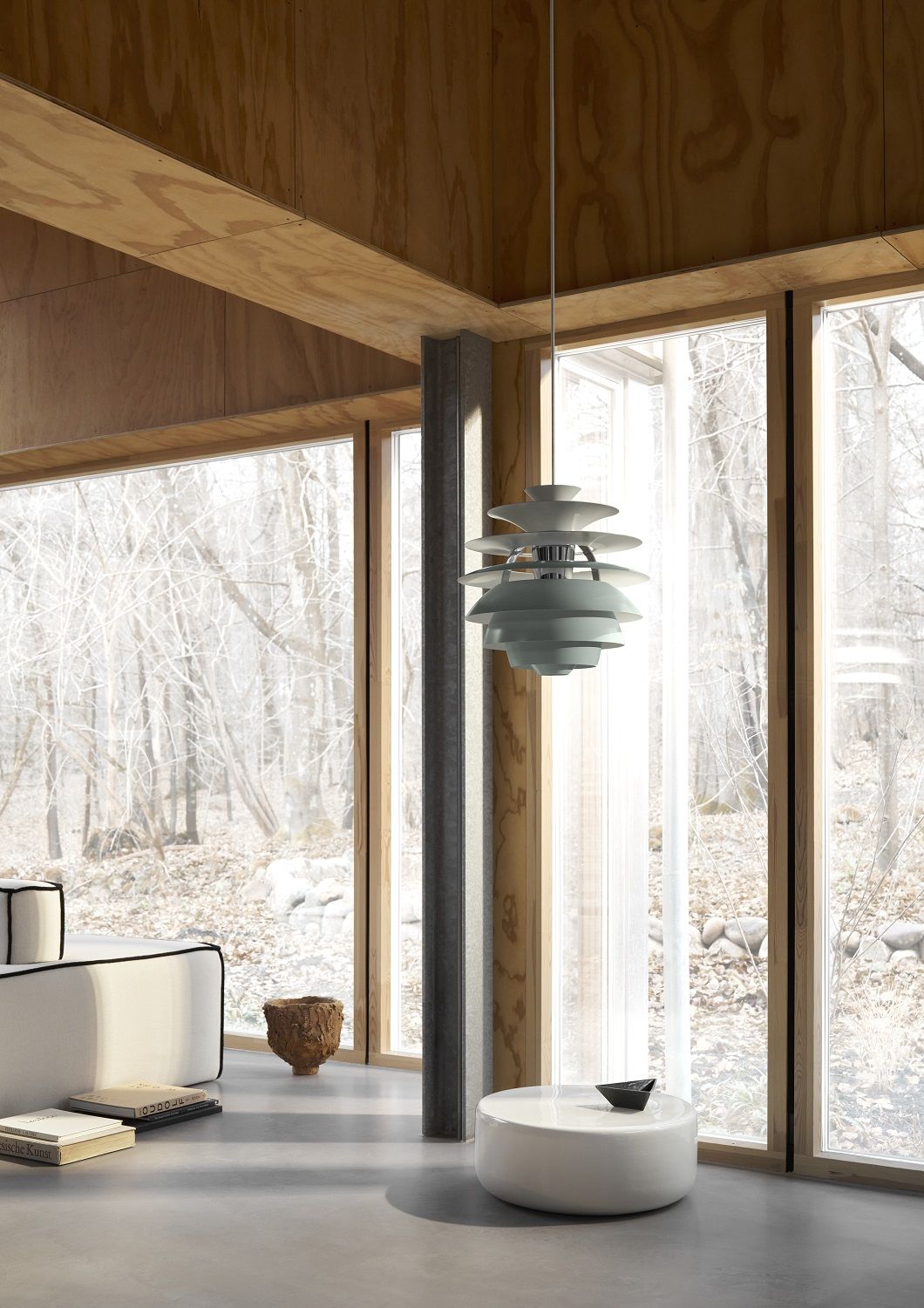 PH Snowball Pendant lamp Pendant lamp Dusty Louis Poulsen