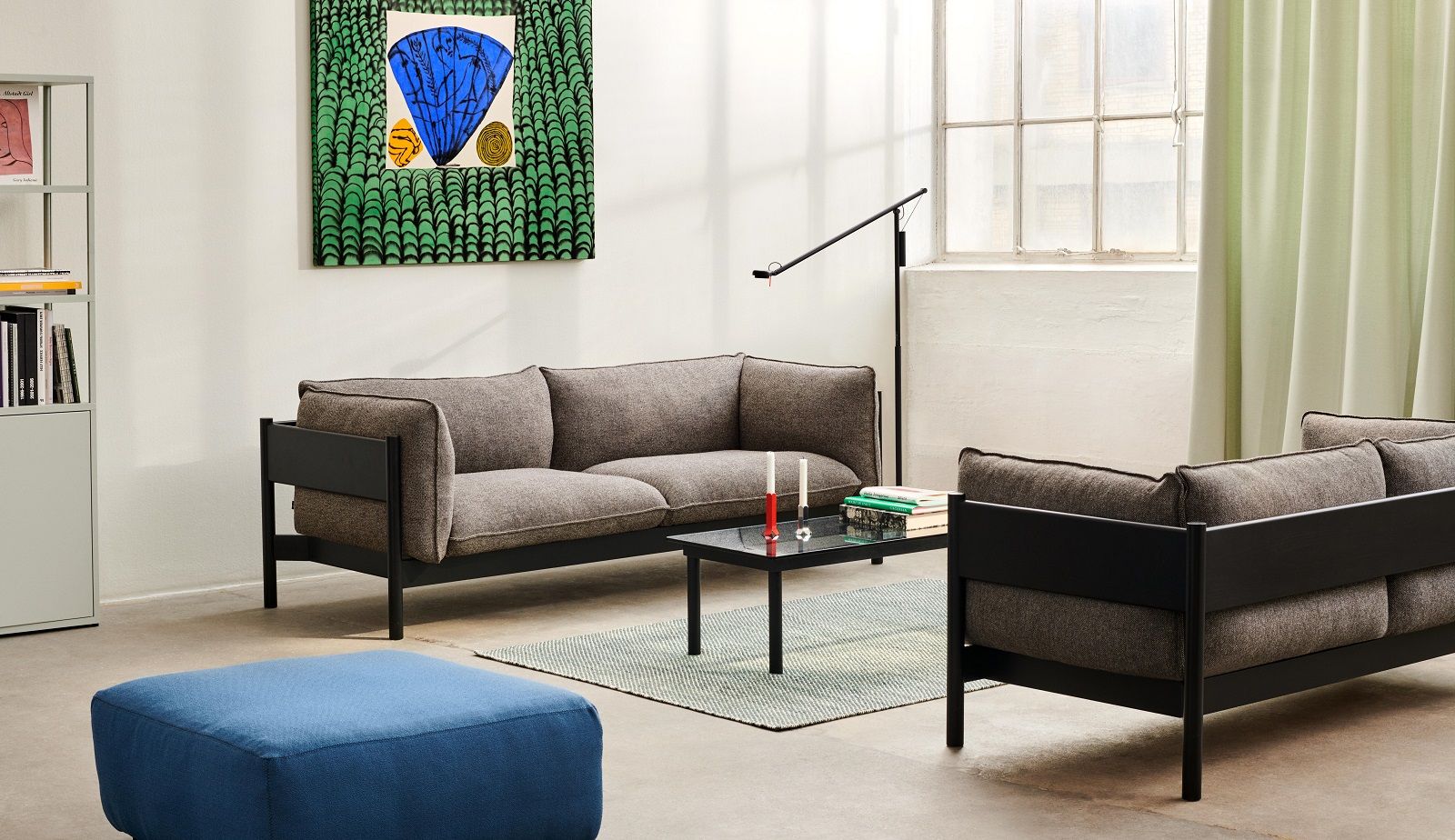 Mags Connectable 01 Ottoman Extra Small Stool small Hay