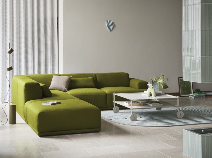 Flow Coffee Table Coffee Table on castors Indoor / Outdoor Muuto