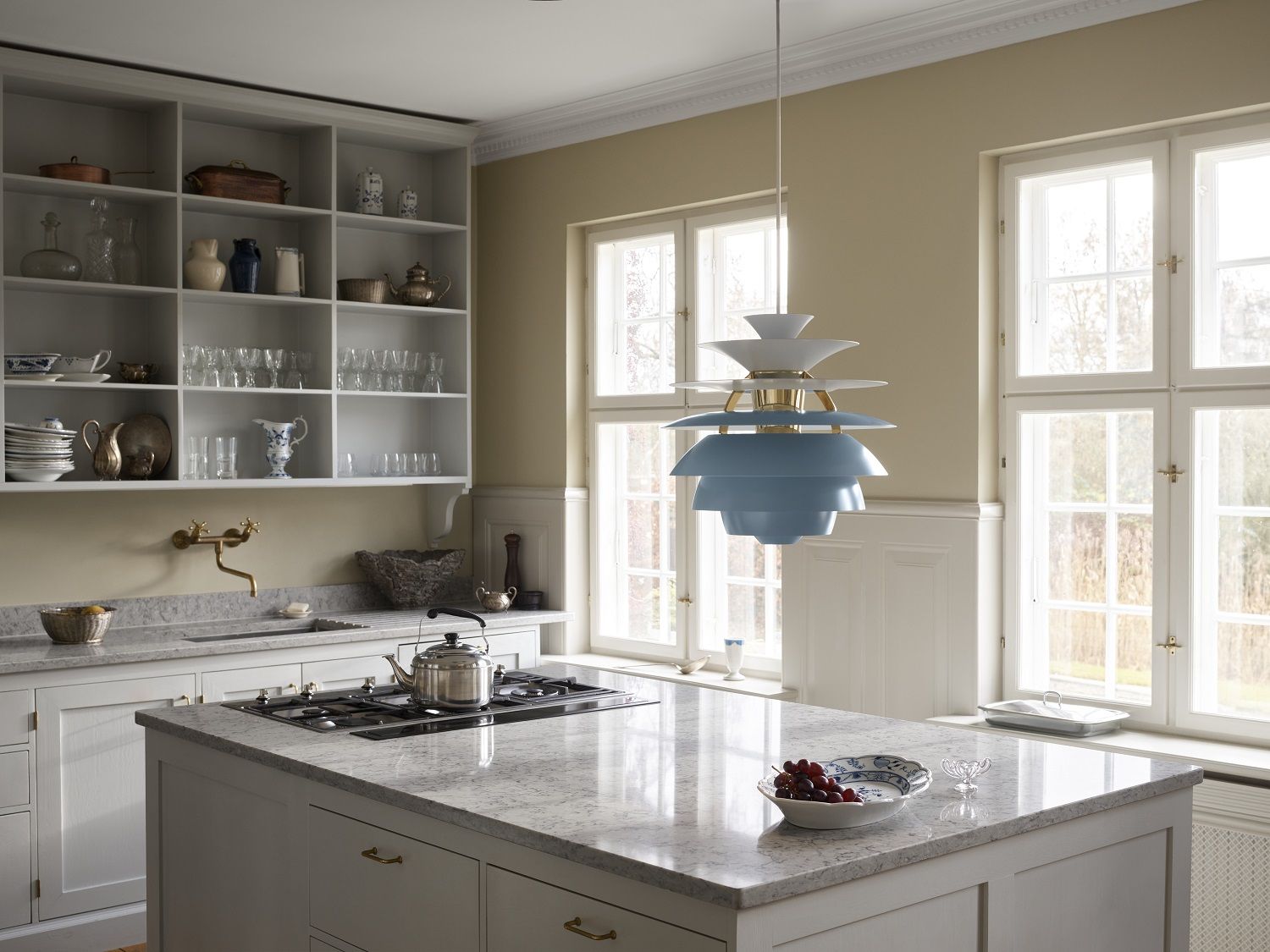 PH Snowball Pendant lamp Pendant lamp Dusty Louis Poulsen
