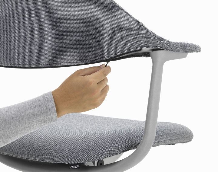 Mynt upholstery for Vitra office swivel chair 