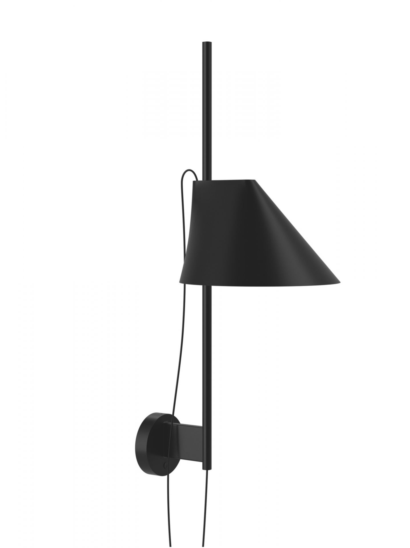 Yuh LED Wall Lamp Louis Poulsen Black