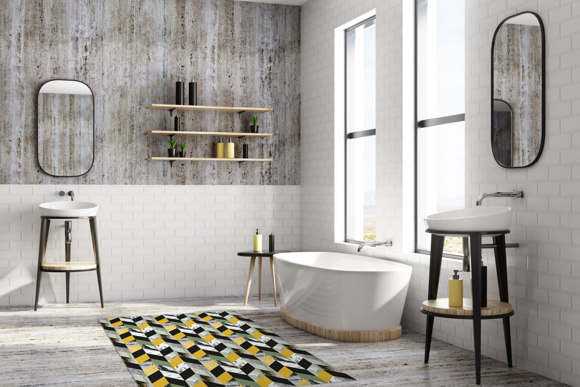 Matteo Vinyl Carpet Tiles Marrocan beige Contento SINGLE PIECES