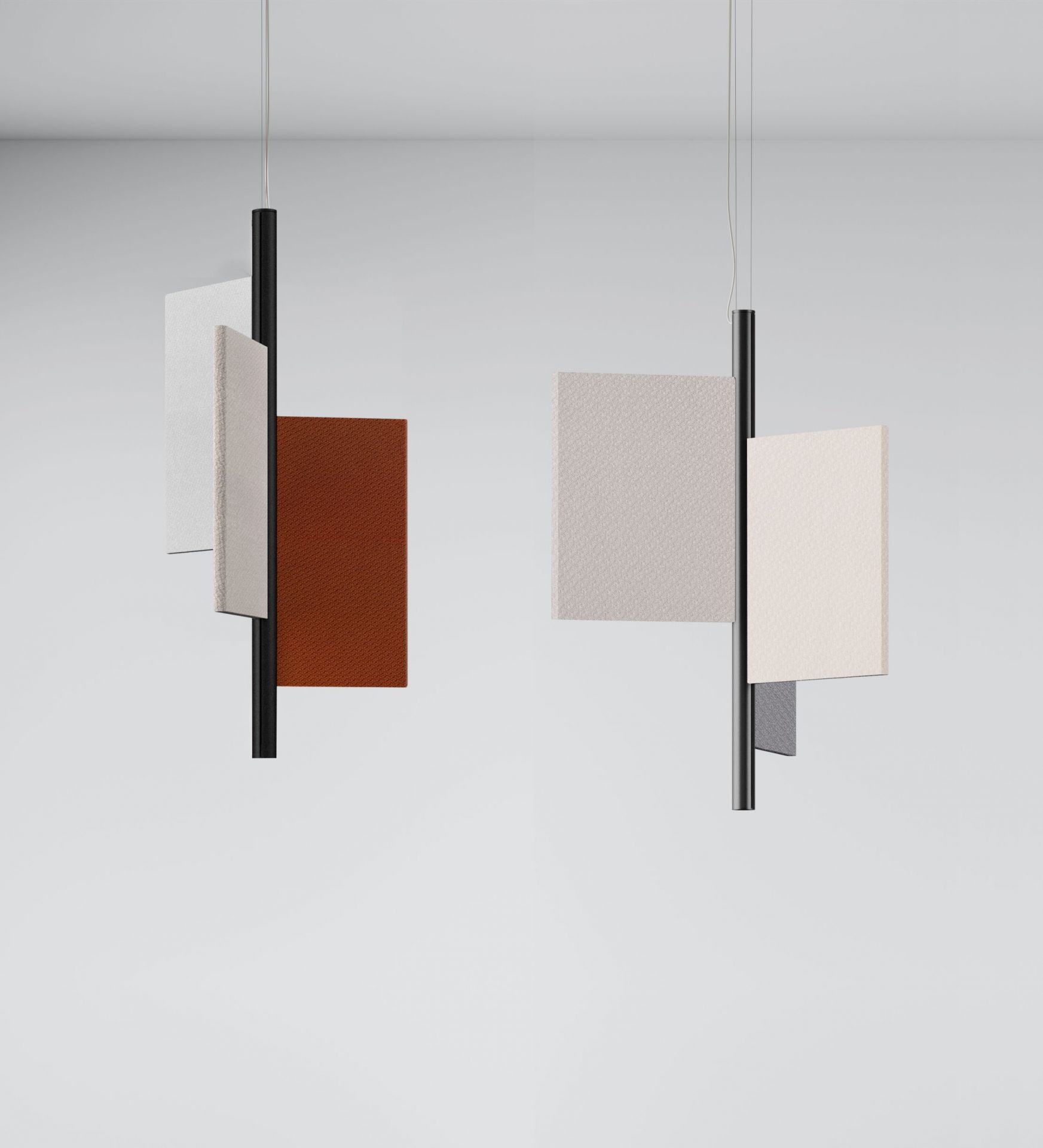 D97 Trypta Pendant Light Complete Set Luceplan