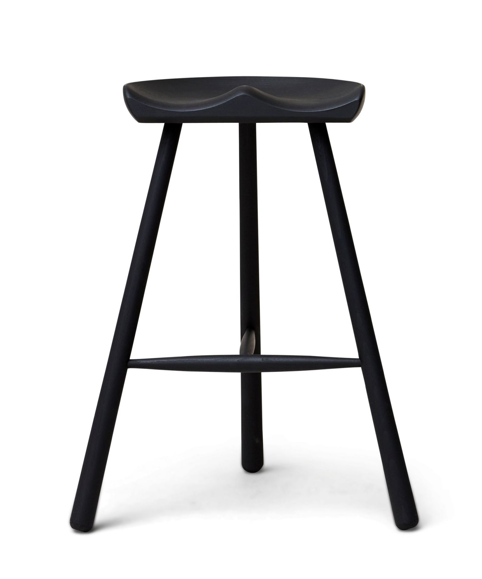 Shoemaker Chair™ No. 68 Beech black stained Form & Refine