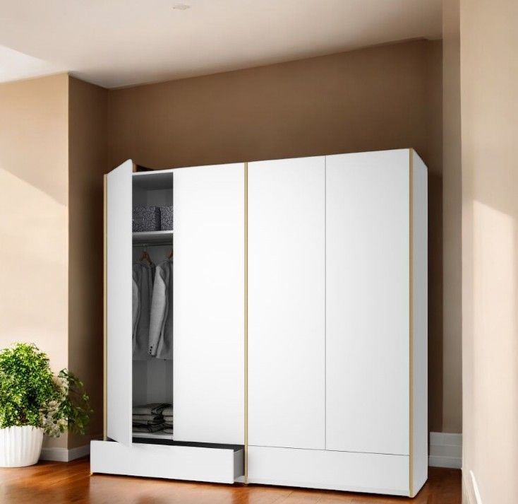 MODULAR PLUS wardrobe combination double wardrobe with 2 drawers Müller Möbelwerkstätten