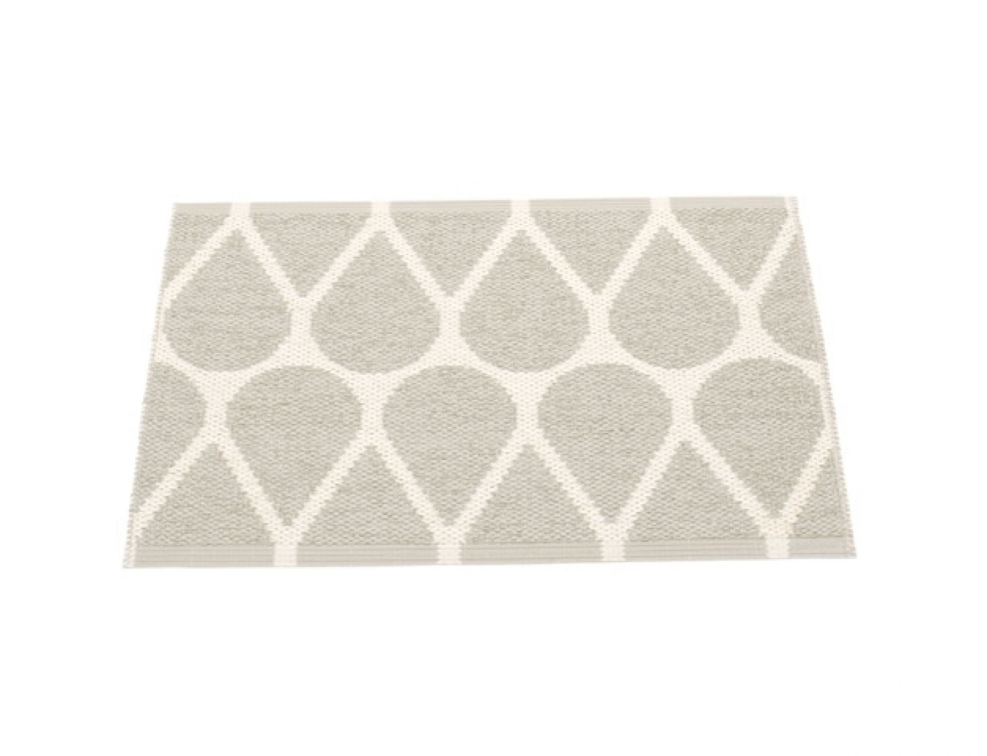 Otis Plastic Carpet 70x50 cm Pappelina Linen-Vanilla