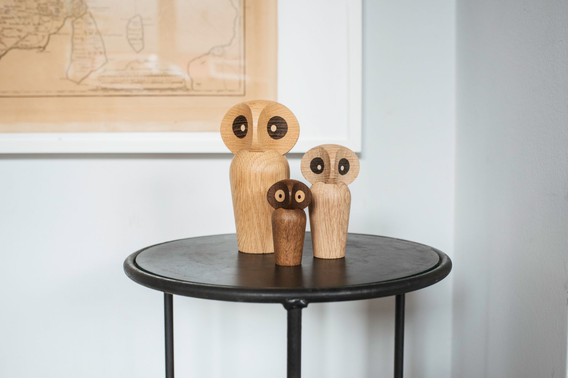 Owl Wooden figure SINGLE PIECES | Small / Oak ARCHITECTMADE