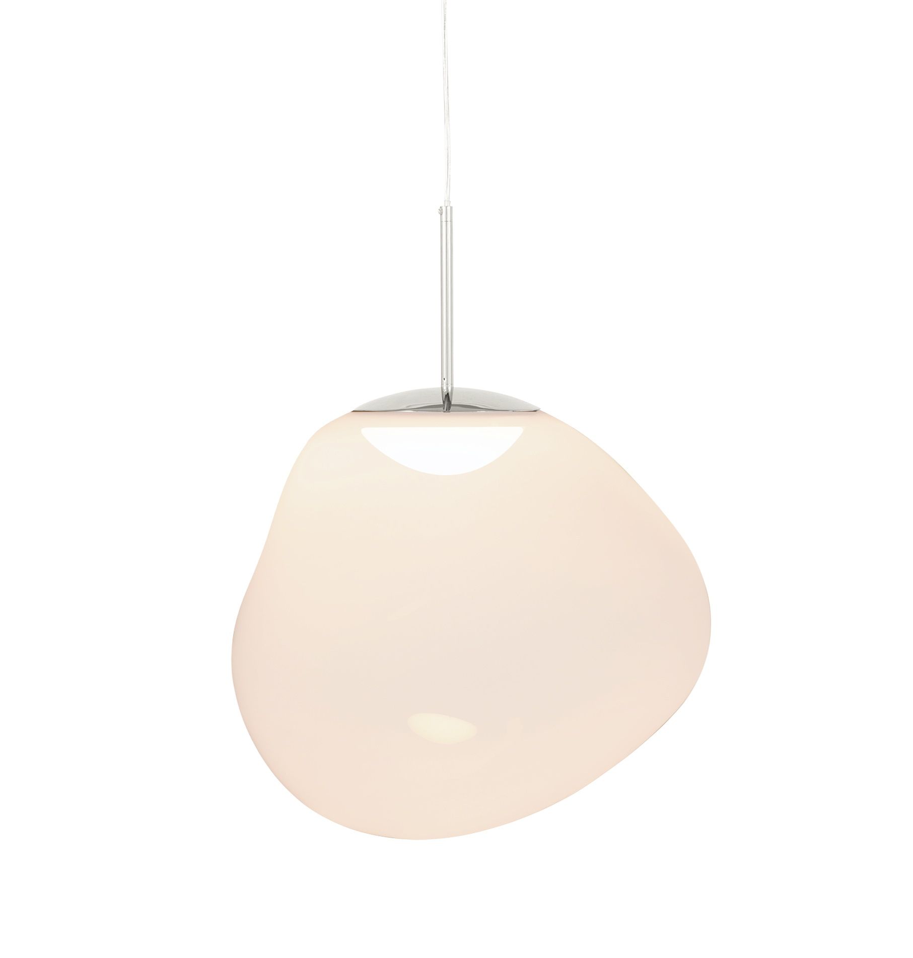 Melt pendant LED Opal - Silver Tom Dixon