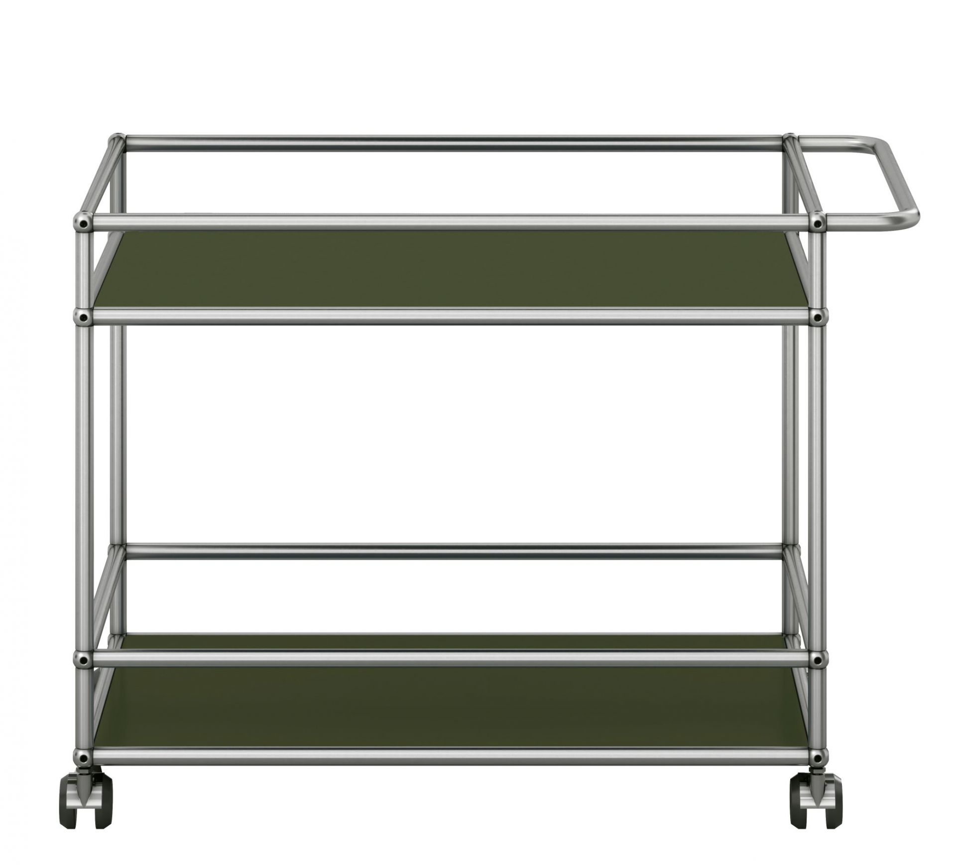 USM Haller serving trolley olive green NEW STANDARD COLOUR