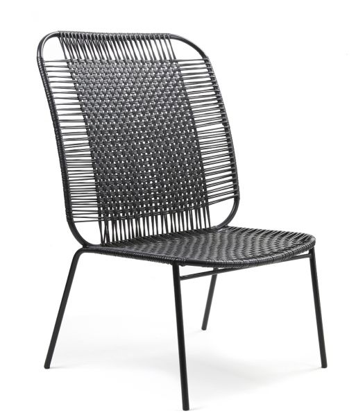 Cielo Lounge Chair High Lounge Chair High Outdoor ames Black - Black