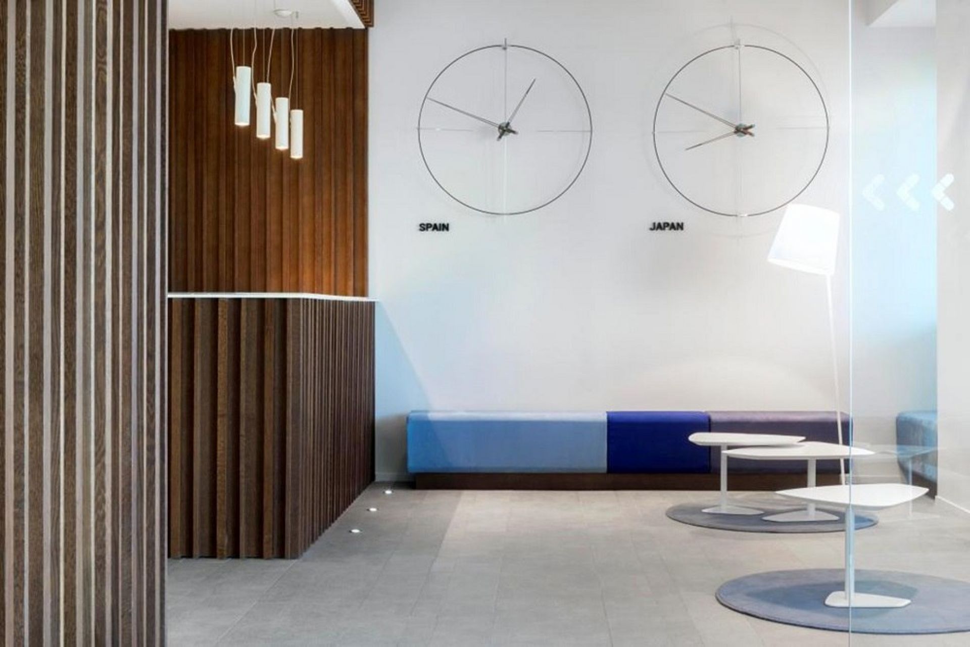 Bilbao N/ L Wall Clock nomon