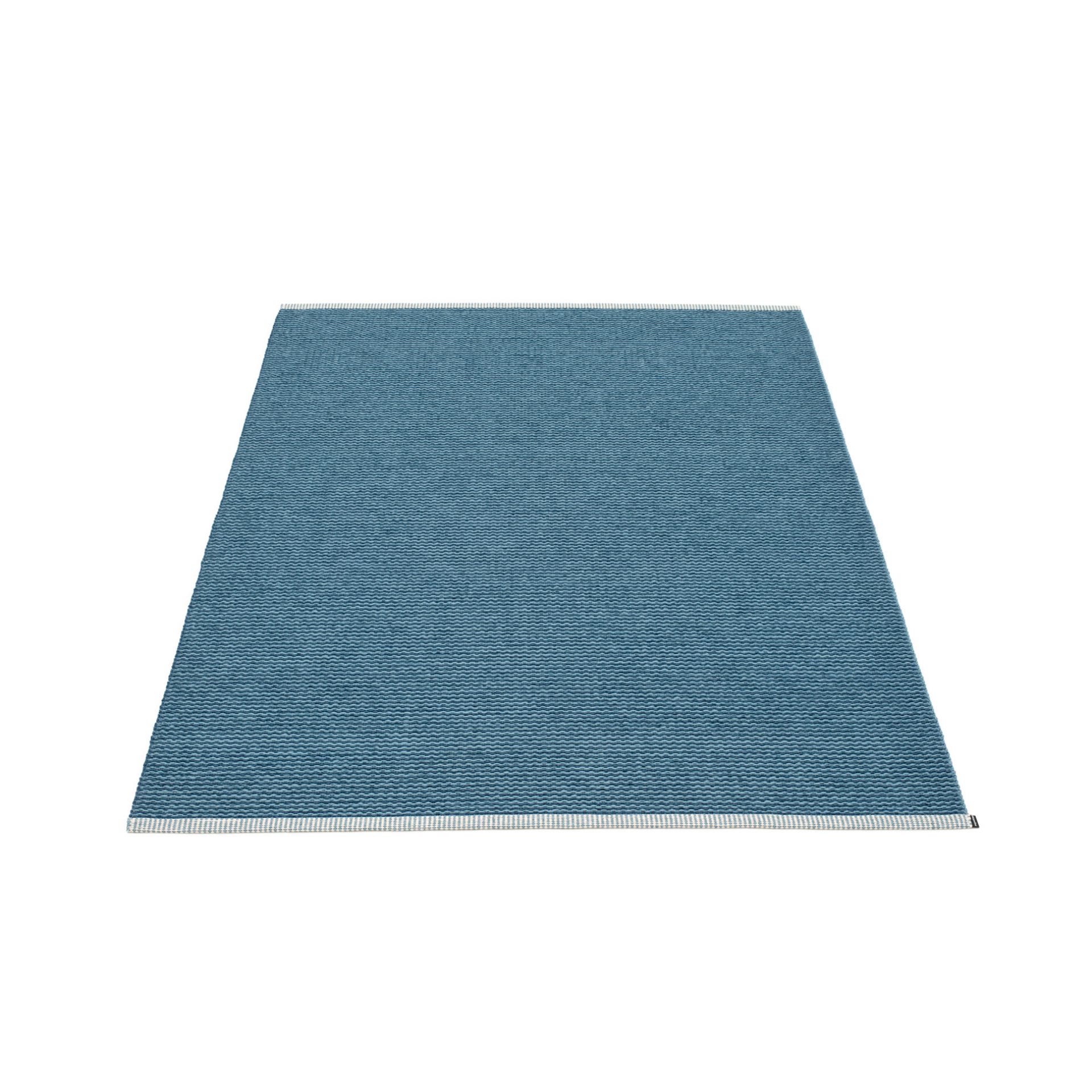 Mono Plastic Carpet 140x200 Pappelina Ocean Blue