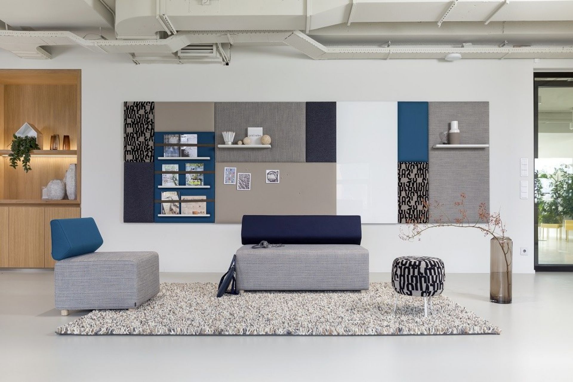 Pillow Grid Wall panels / Pinboards Cascando