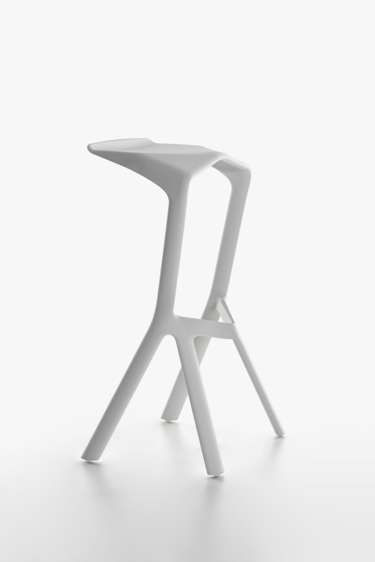 Miura Stool Plank white