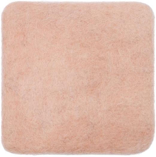 Mono Rectangular Felt Rug 160 x 230 cm myfelt Merle (Pink)