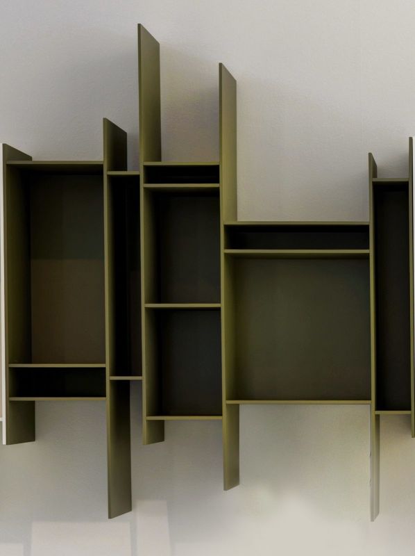 Randomito shelf system coloured MDF Italia