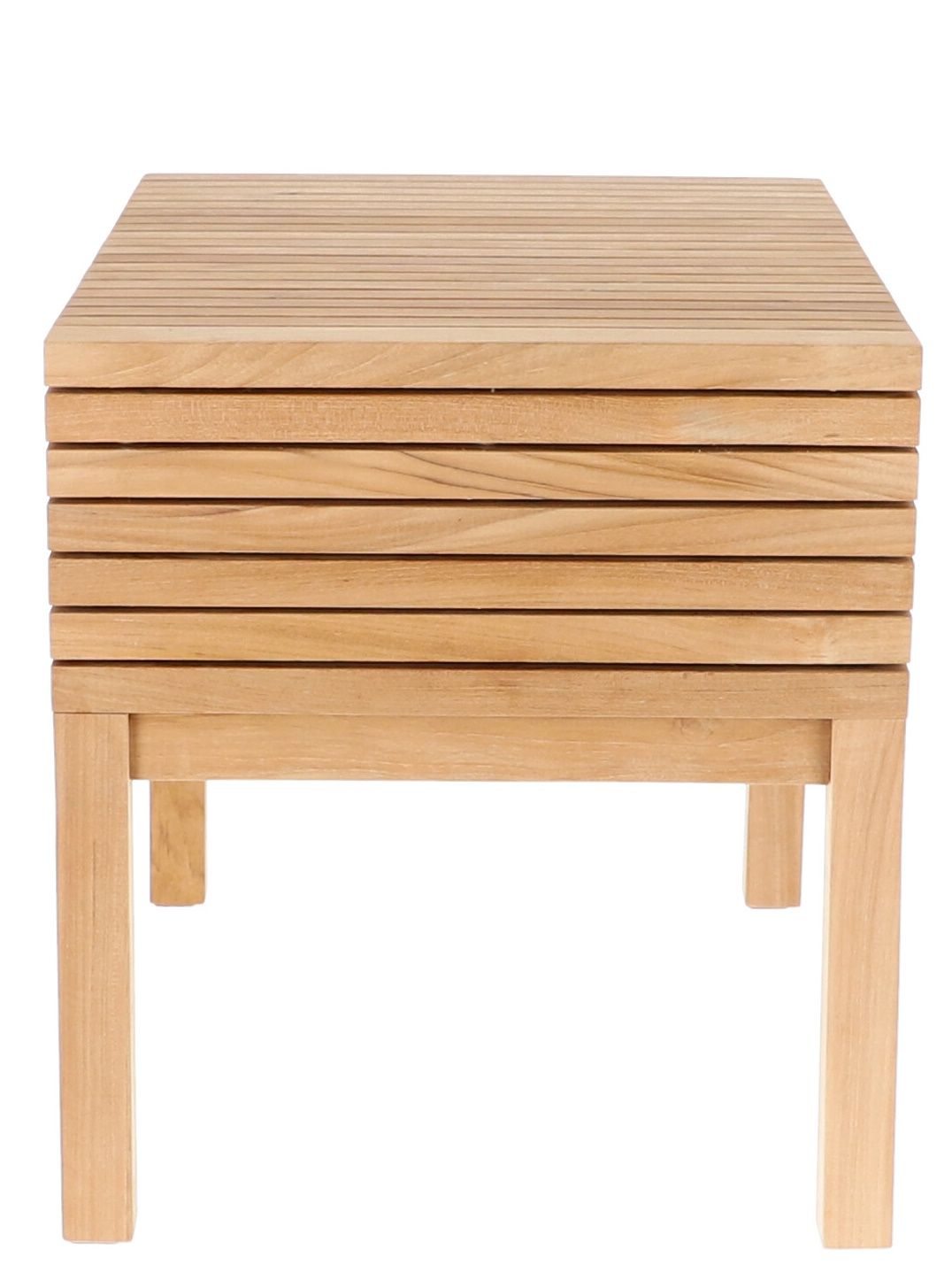 Samoa Side Table with Storage Tray Outdoor Jan Kurtz