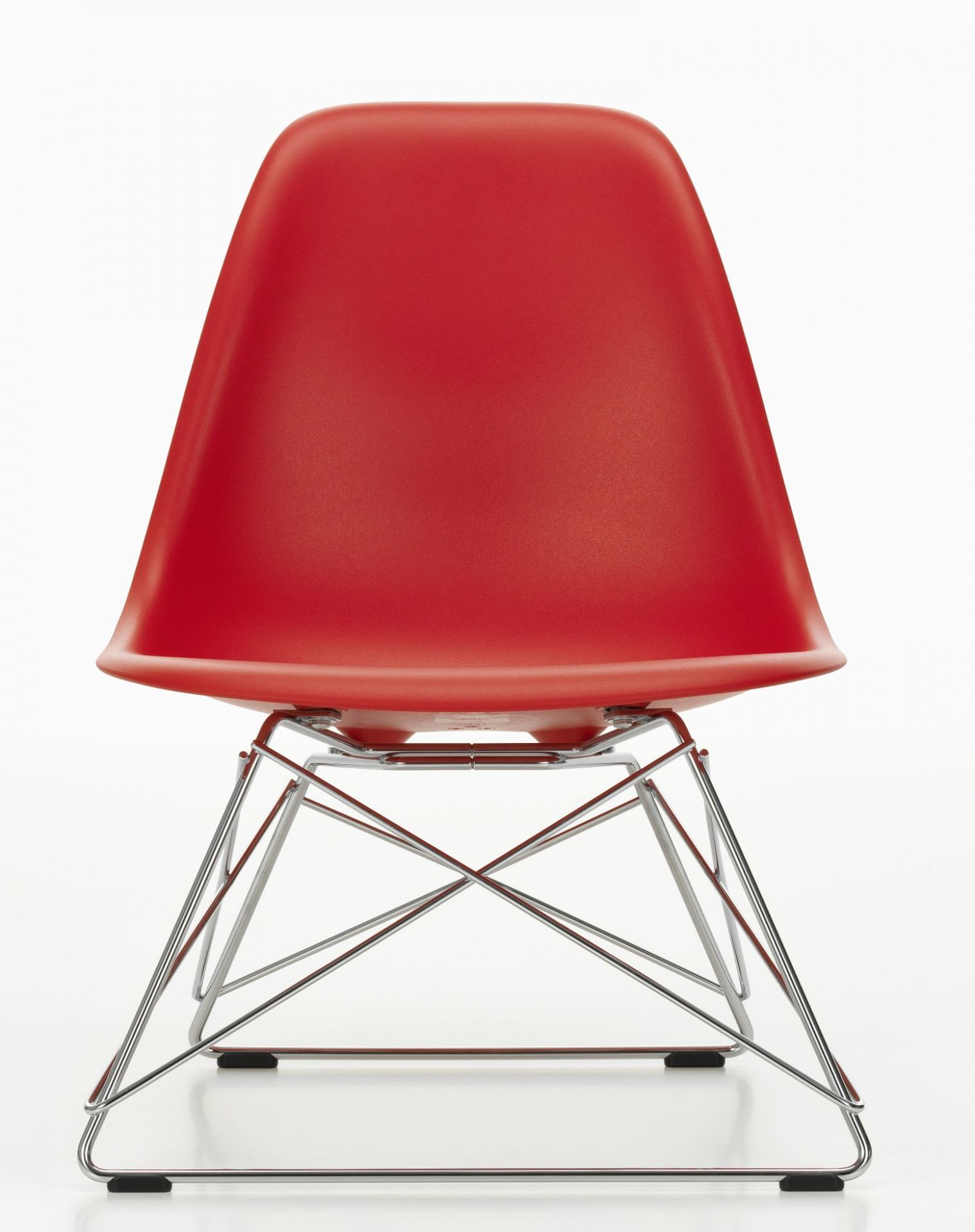 Eames Plastic Side Chair LSR Chair Vitra