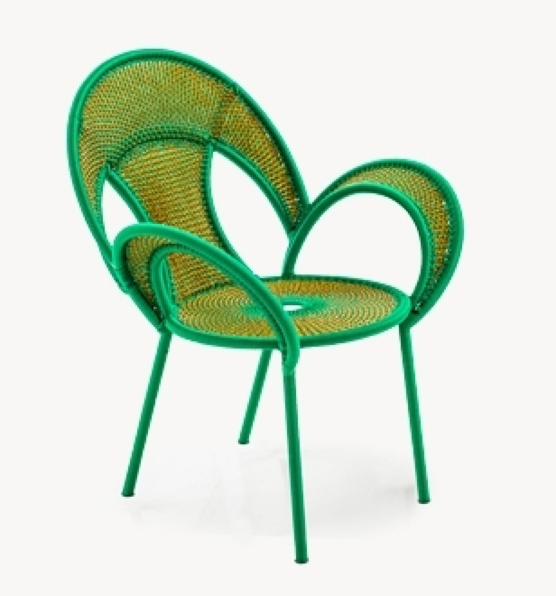 Banjooli Sessel M' Afrique Collection Moroso-Türkis / Rot