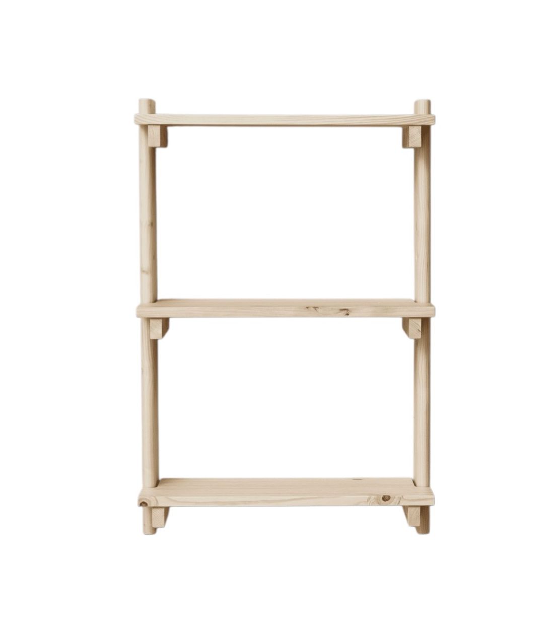 Beam wall shelf with 3 compartments Form & Refine