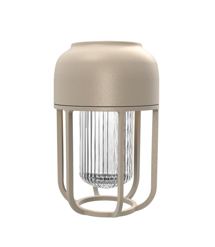 LIGHT No.1 Solar-powered lamp Indoor/Outdoor Rechargeable lamp Houe Beige