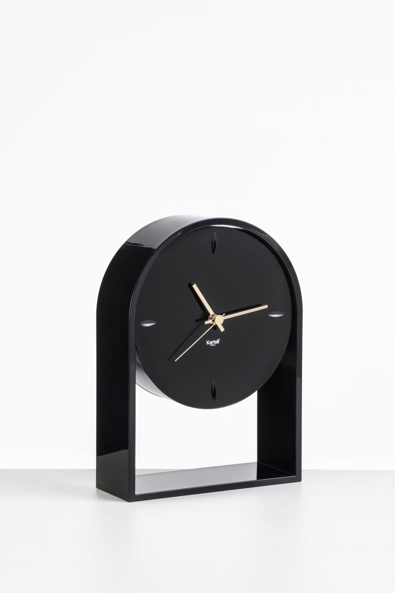 Air du Temps Desk Clock Kartell Black