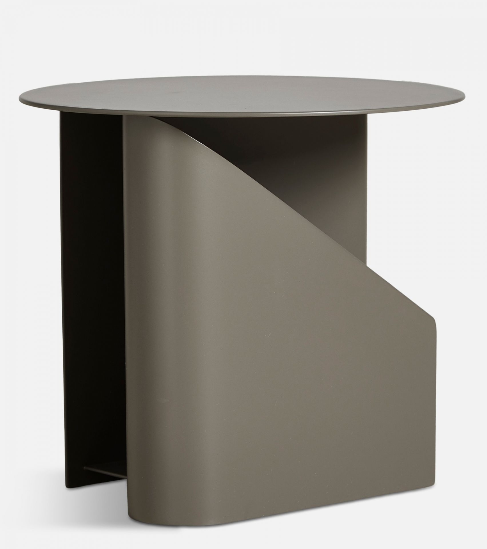 Sentrum Side Table Taupe Woud Sentrum Side Table Taupe Woud