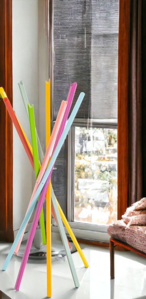 301 Sciangai Coat Rack 50 Multicoloured Zanotta