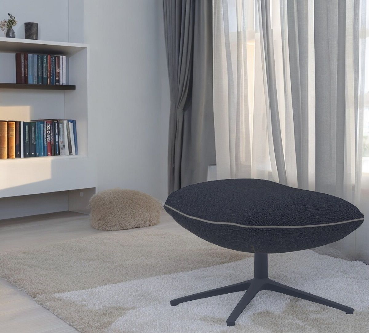 Jalis Lounge Stool 4-legged frame Cor