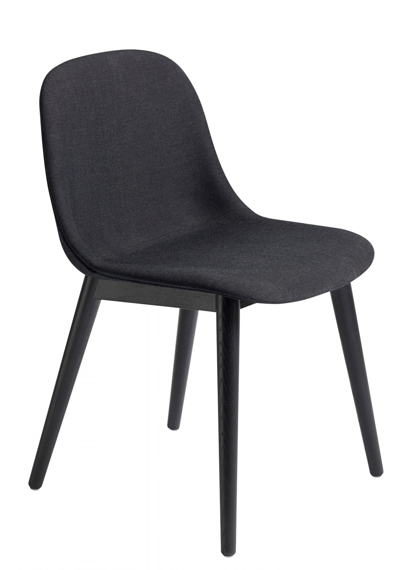 Fiber Side Chair Wood Base Chair Muuto