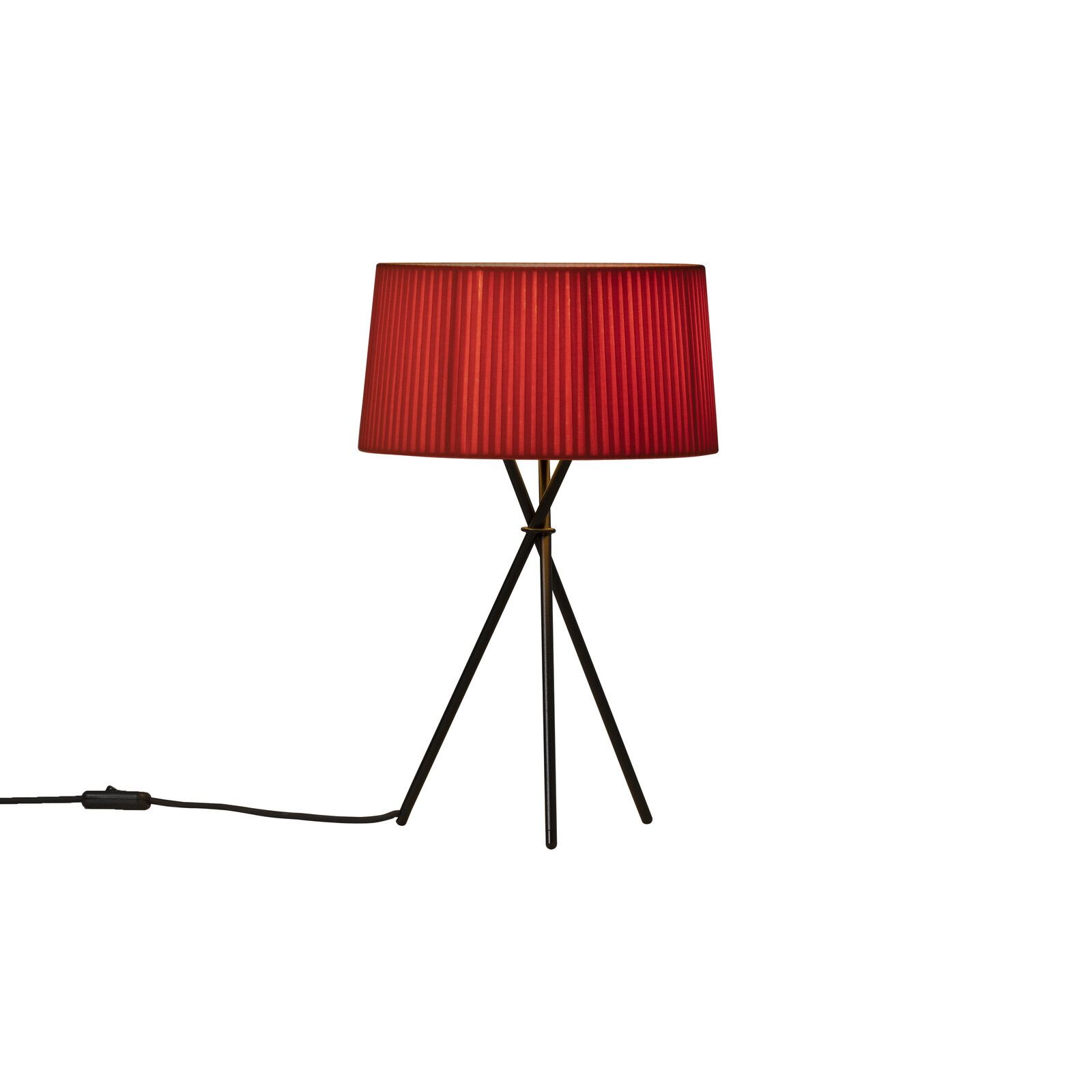 Tripode M3 Table Lamp Amber Red Santa & Cole Tripode M3 Table Lamp Amber Red Santa & Cole