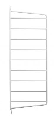 Single item Wall ladder H 50 cm WHITE Set of 2 String Furniture SINGLE PIECES