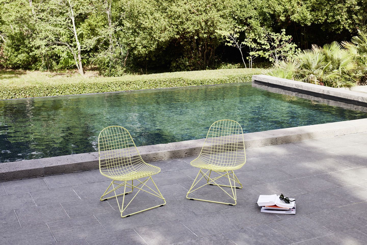 LKR-2 Wire Chair Chair with Seat and Back Cover Vitra 