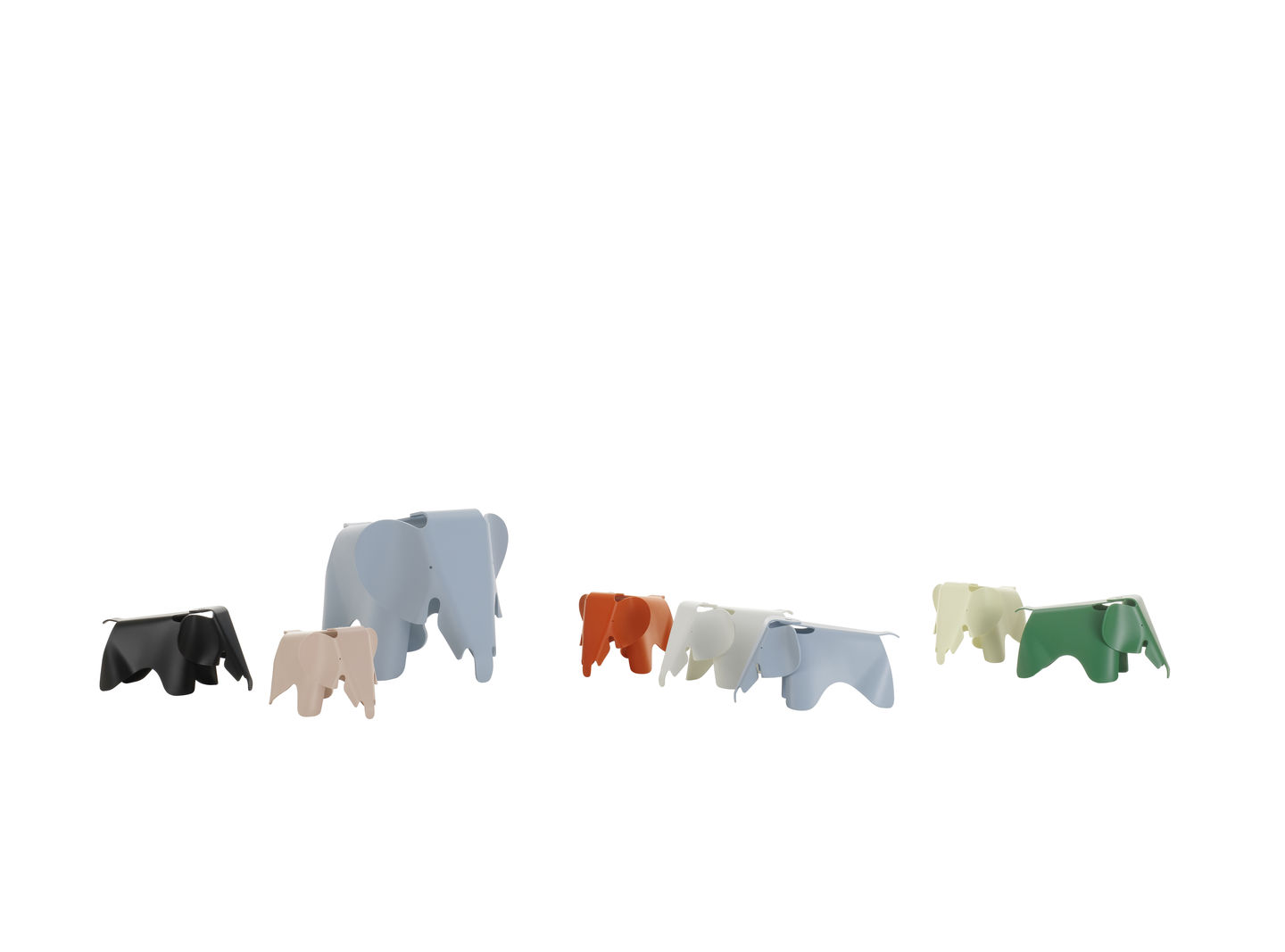 Eames Elephant Stool RE Vitra