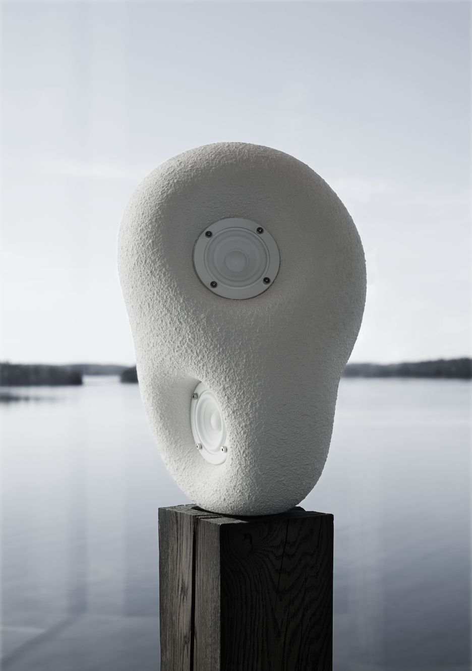 Acoustic sculpture Loudspeaker Transparent