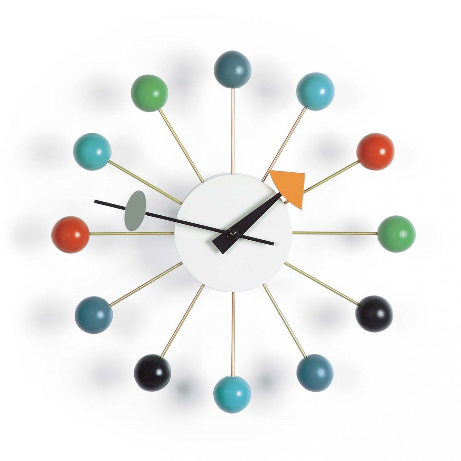 Ball Clock  Wall Clock - multicolour