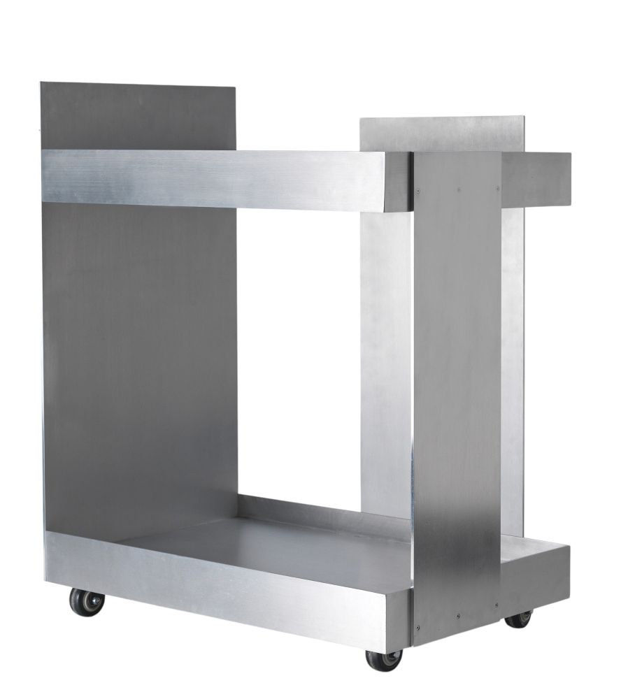 Storage trolley Aluminium serving trolley Ferm Living