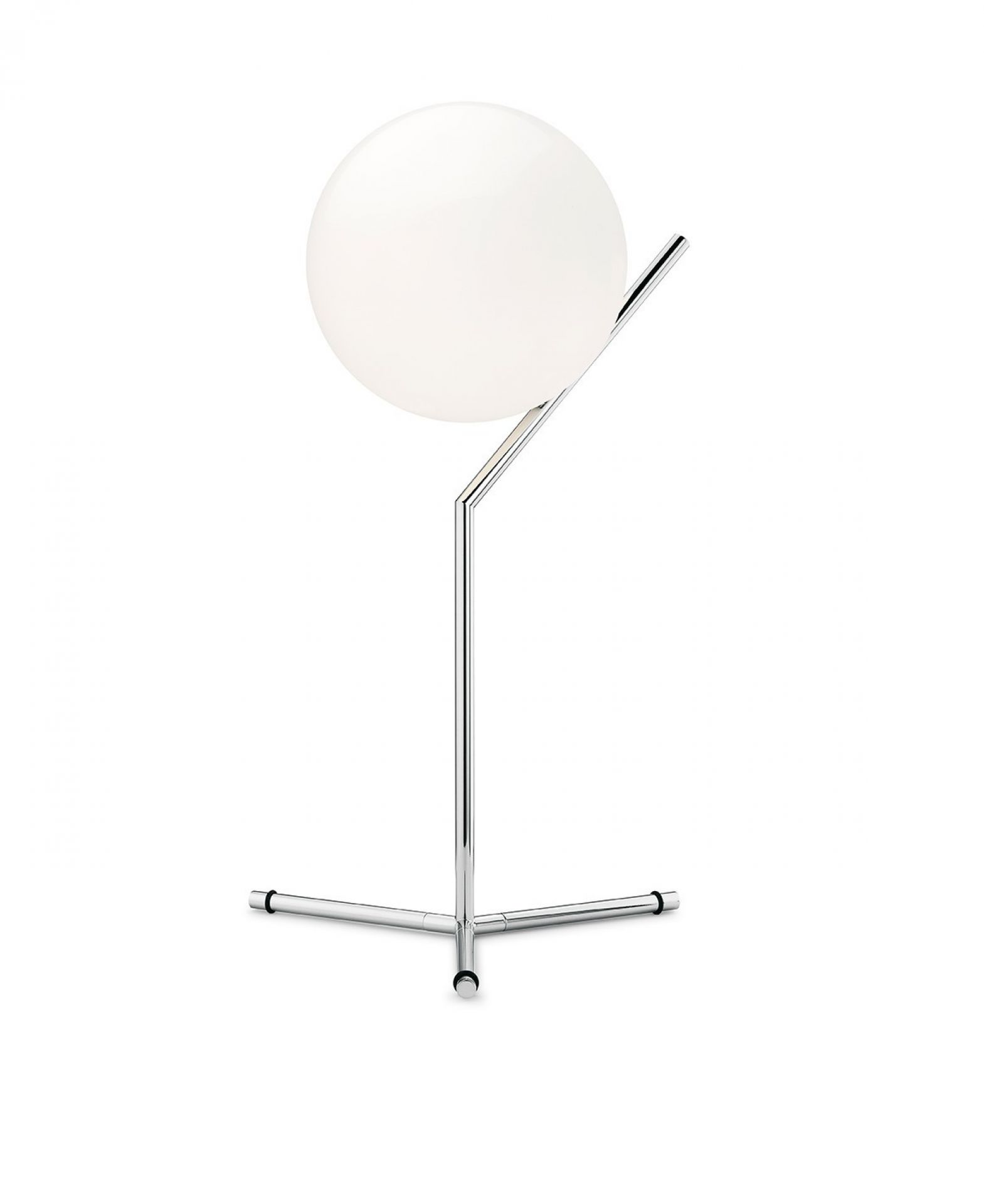 IC Lights T1 High Table Lamp Flos chrome