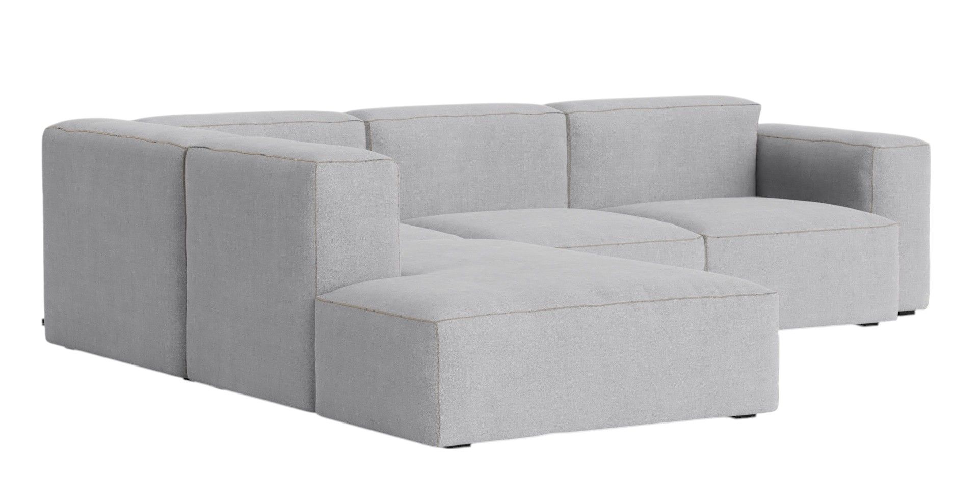 Mags Soft Sofa Corner Combination 2 low Armrest left Hay