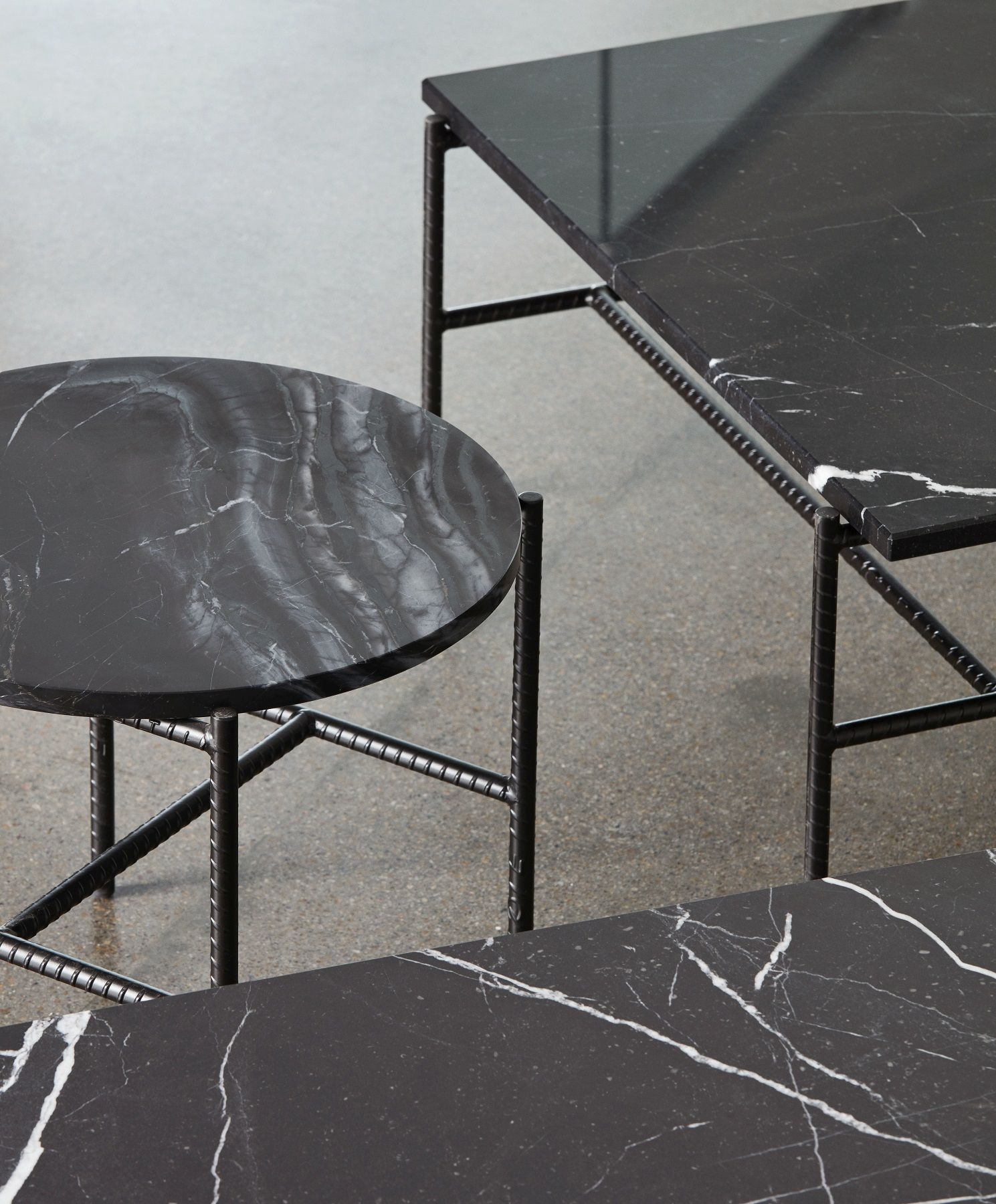 Rebar Side table Side table Hay