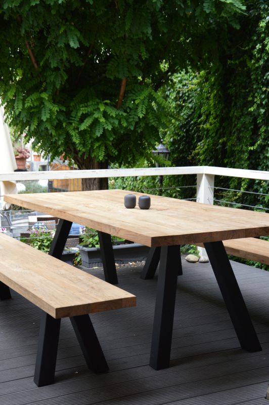 Bradford Table Width 300 Natural Black Jan Kurtz