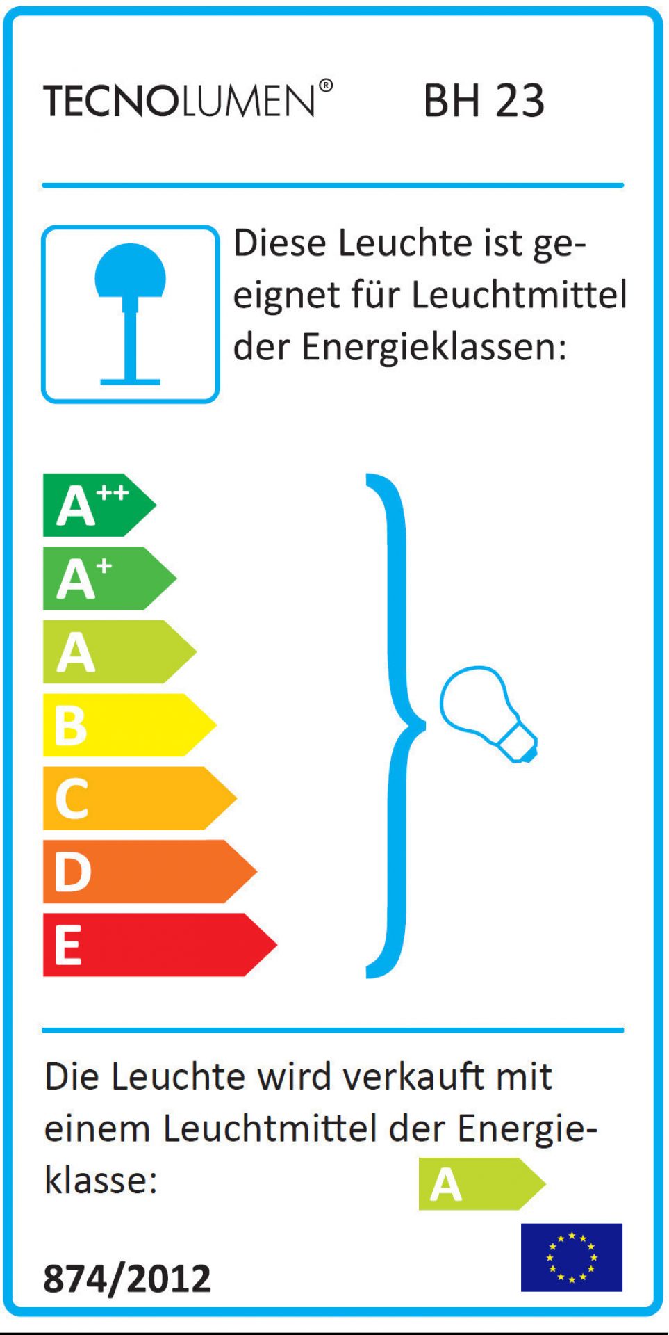 Bauhaus BH 23 Floor lamp Tecnolumen