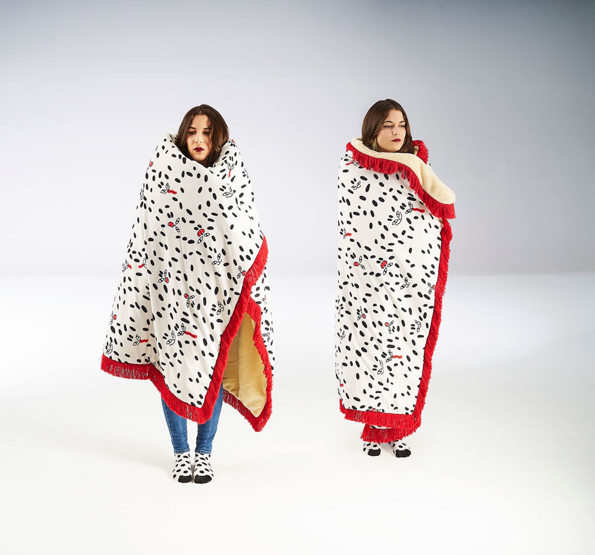 Tápame Mucho Wild Dots size S blanket Sancal