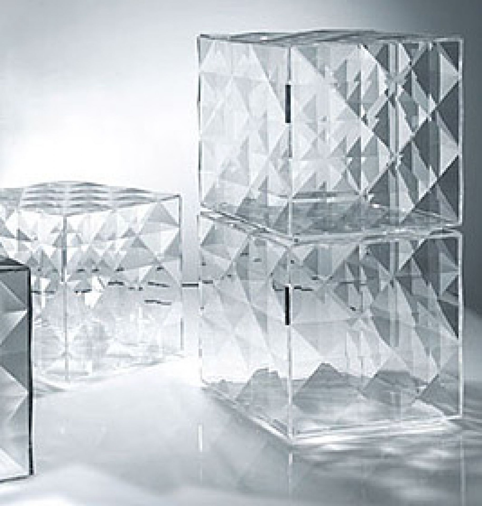Optic Cube containers Kartell