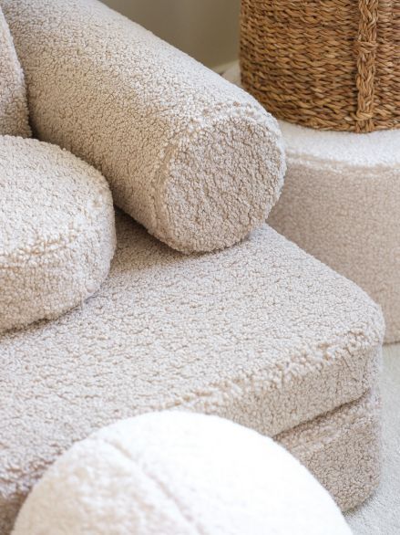 Play sofa teddy fabric Wigiwama