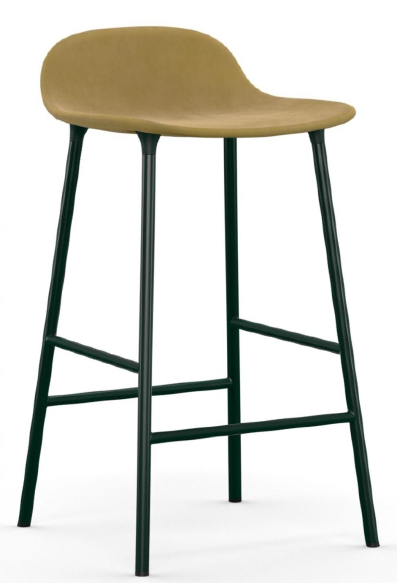 Form Barstool  H 65 cm Steel Upholstered Normann Copenhagen